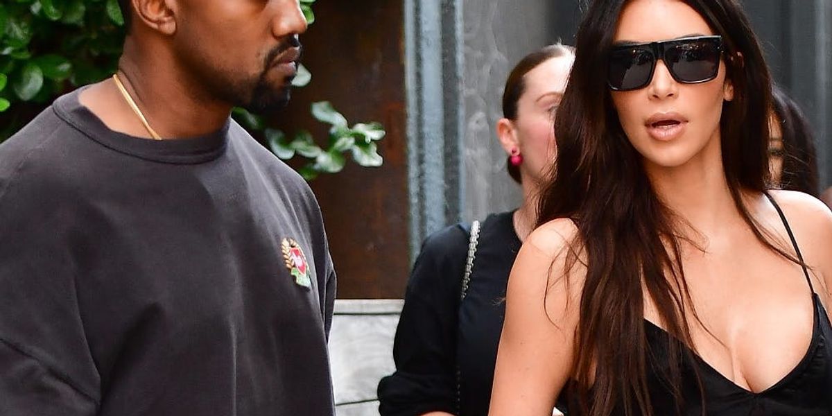 Kim Kardashian Steps Out Without Her Engagement Ring - Brit + Co