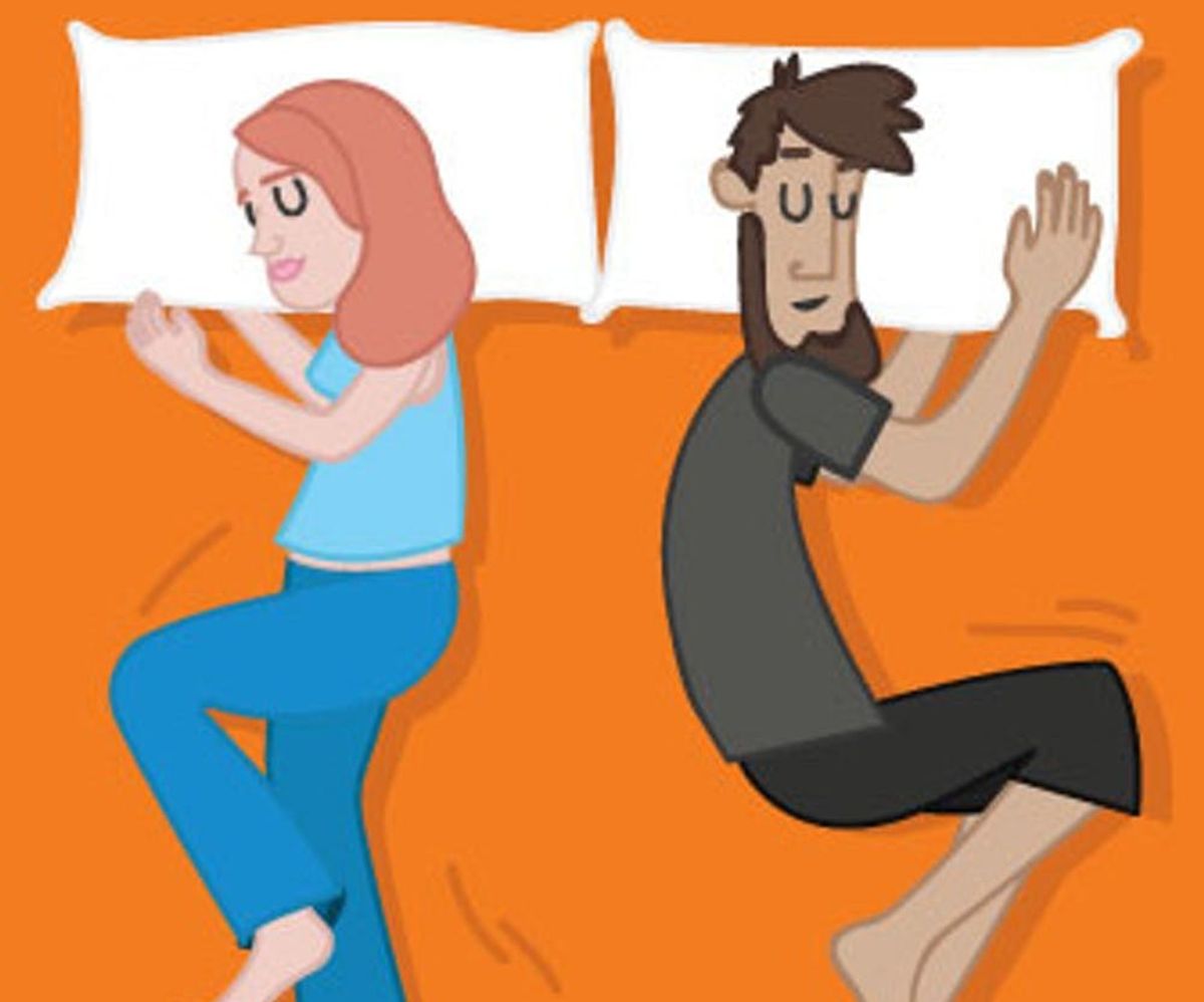 What Your Sleeping Position Says About Your Relationship Brit Co