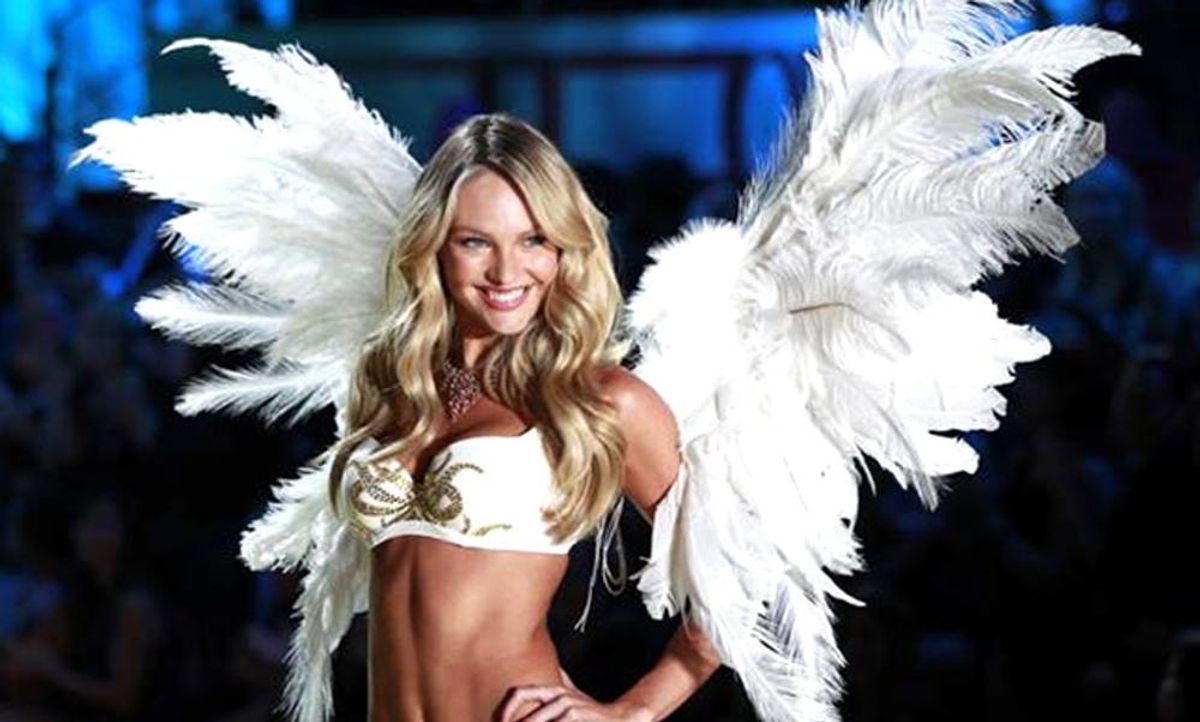 Try on a pair of Victoria's Secret Angel Wings - Her World Singapore