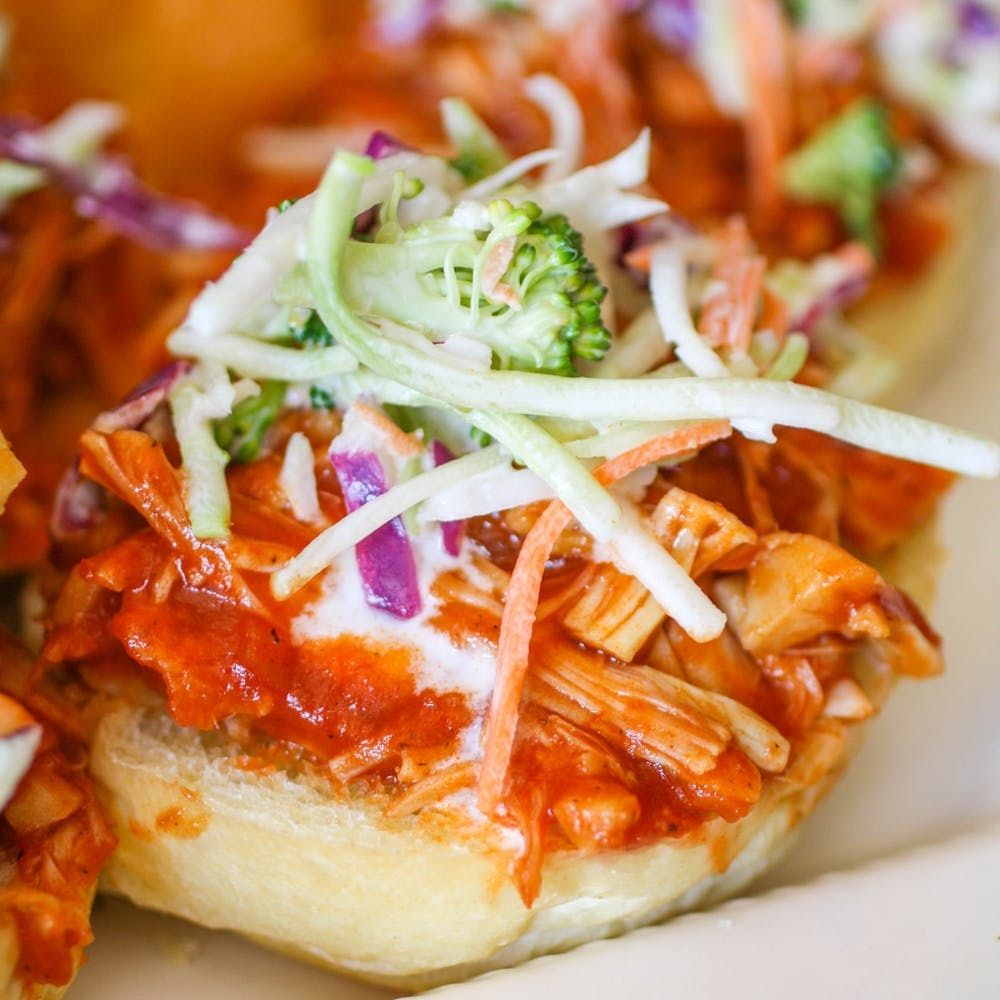 Wrap Your Hands Around These Vegan Bbq Pulled Jackfruit Sandwiches