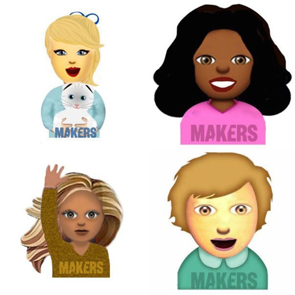 See Beyoncé, Taylor, Oprah + More Famous Women as Emoji - Brit + Co