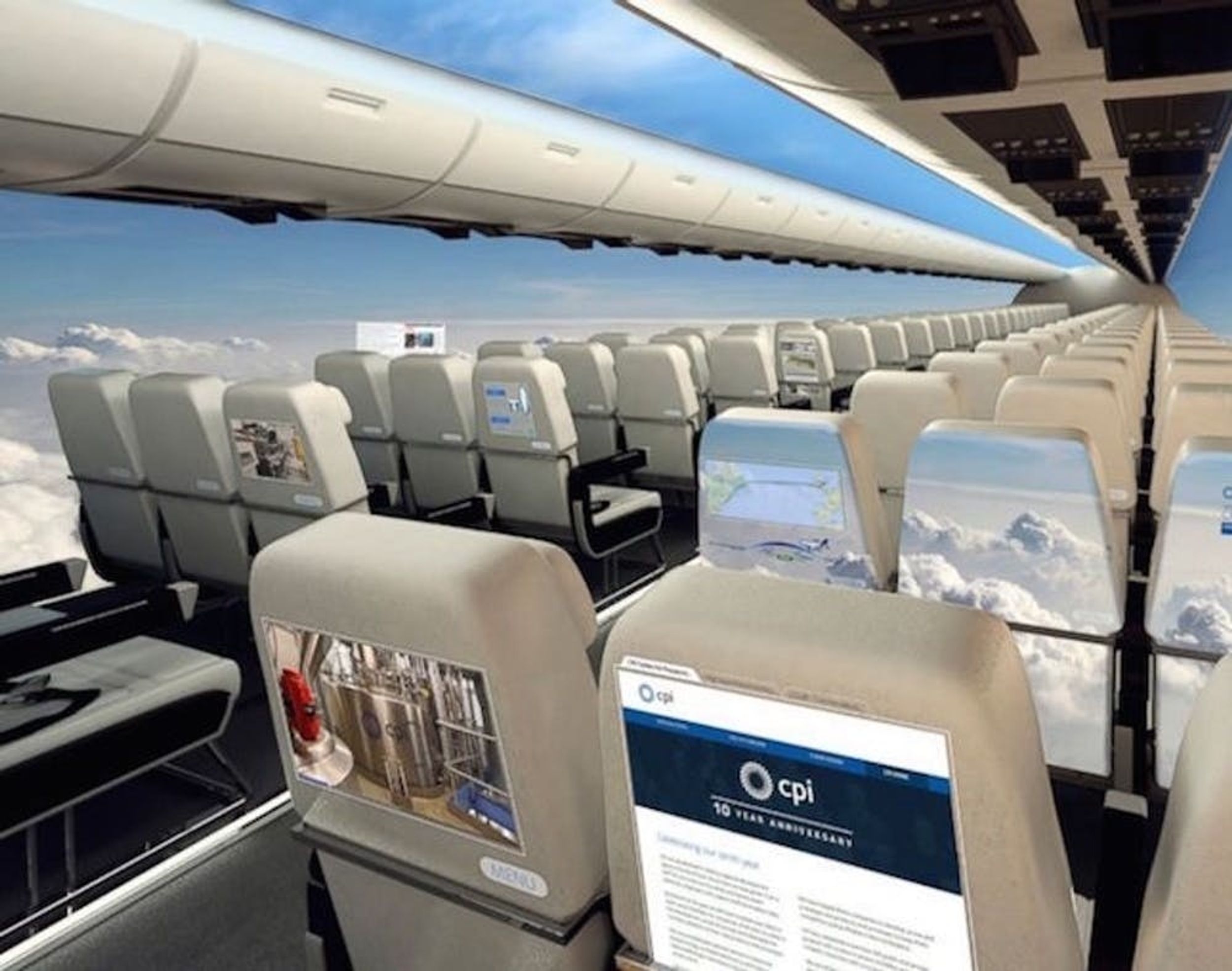 Is This Windowless Plane The Future Of Flying Brit Co 5644