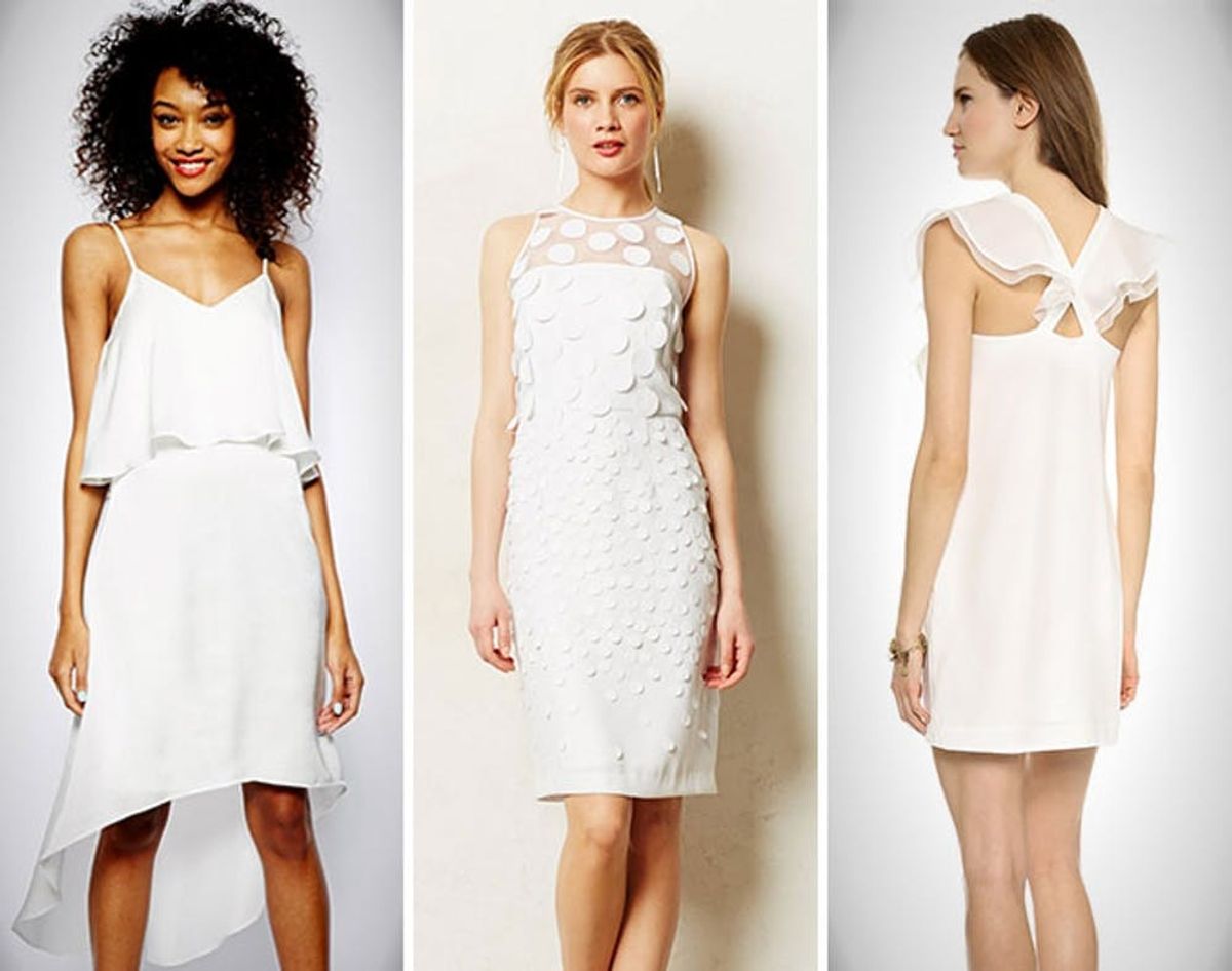 20 Alternative Dresses To Wear To Your Wedding Reception Brit Co