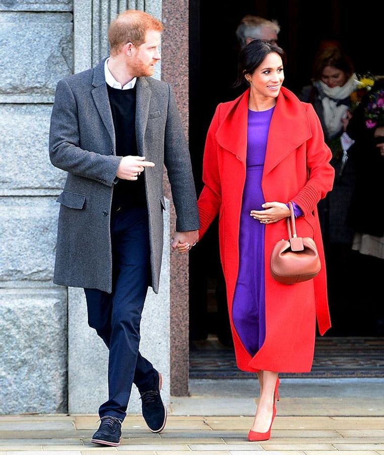 How to Avoid Wearing Maternity Clothes, According to Meghan Markle - Brit +  Co