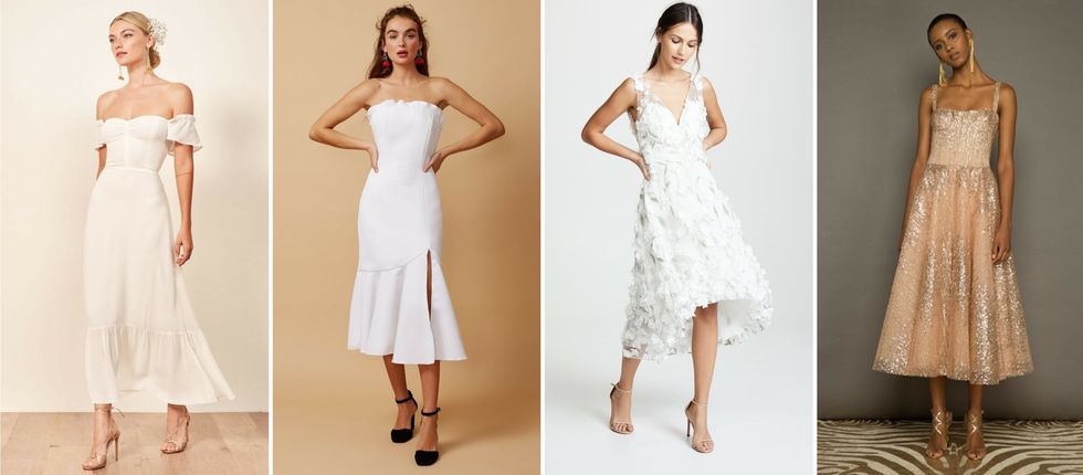 16 White Dresses That Prove Wedding Reception Outfits Are a Thing ...