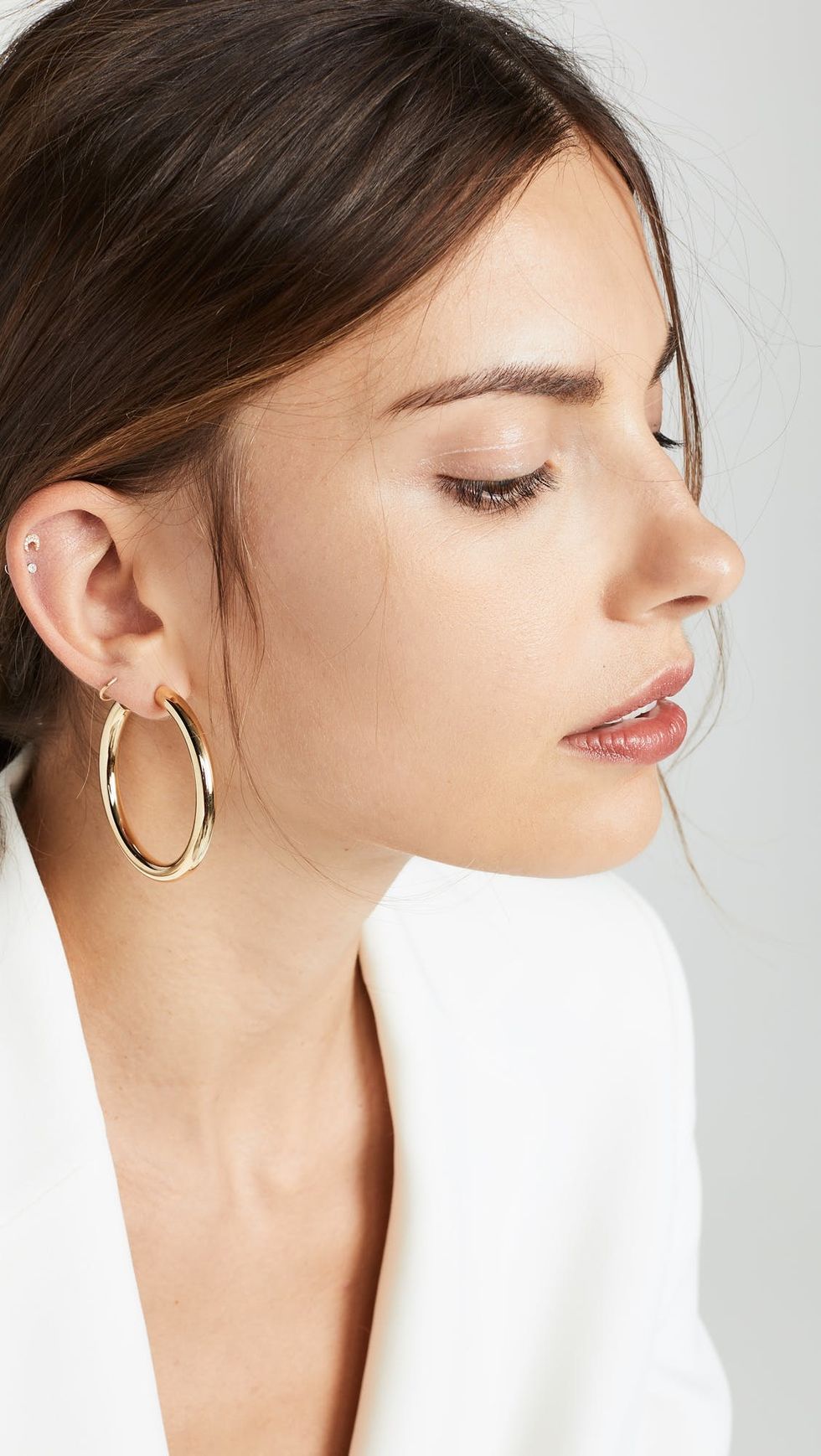 Are Gold Hoops the New Power Accessory? - Brit + Co
