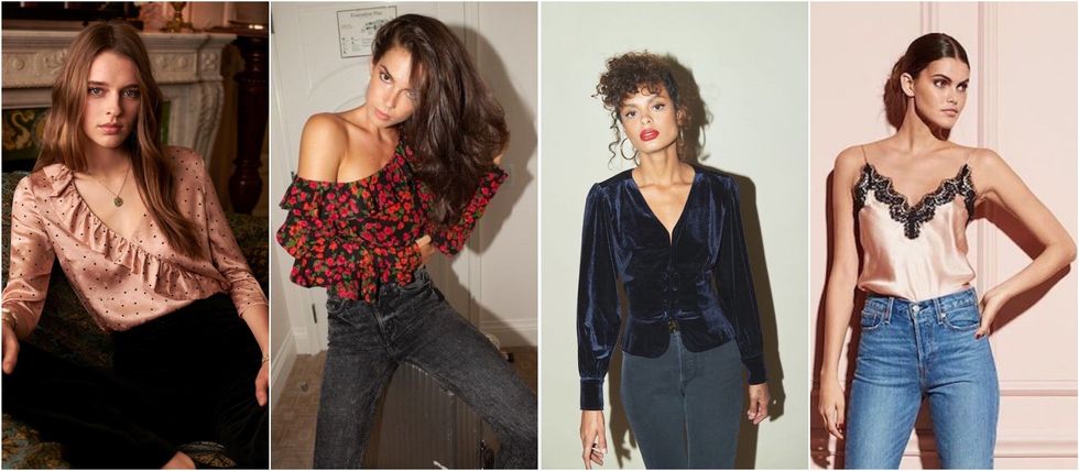 19 Going Out Tops That Flatter Flat Chested Gals Brit Co