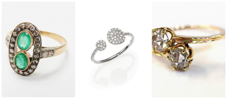 14 Romantic Toi Et Moi Rings To Shop This Valentine S Day Brit Co