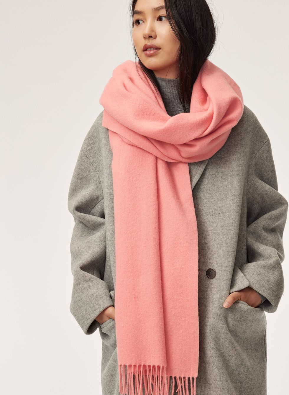 The Oversized Scarf Trend We All Want in On Brit + Co