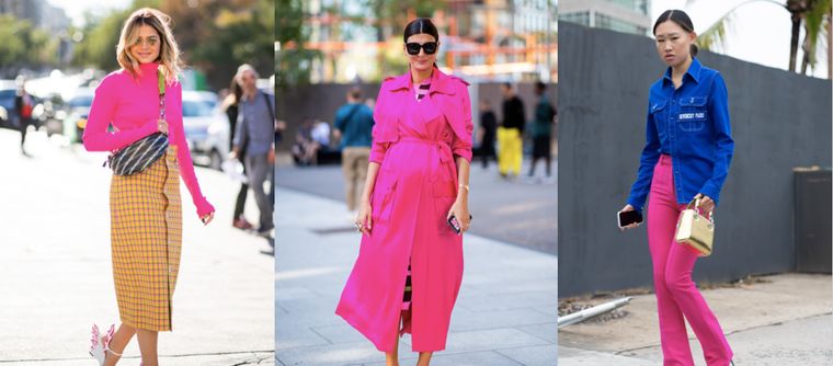 Eagles green and Barbie pink all over fall fashion trends