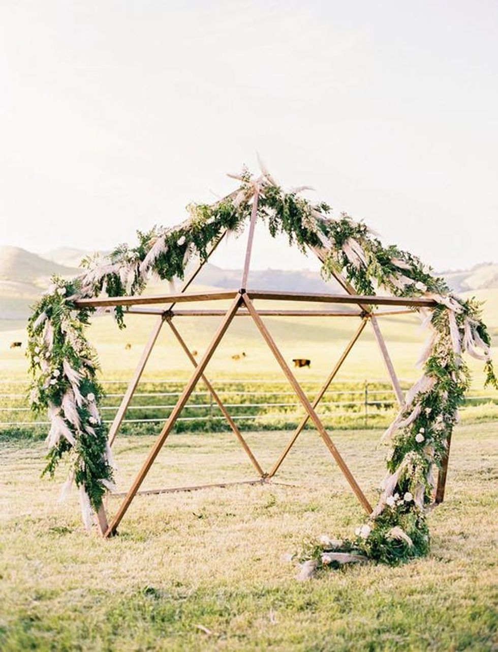 This New Geometric Wedding Decor Trend Is Made for the Modern Bride ...