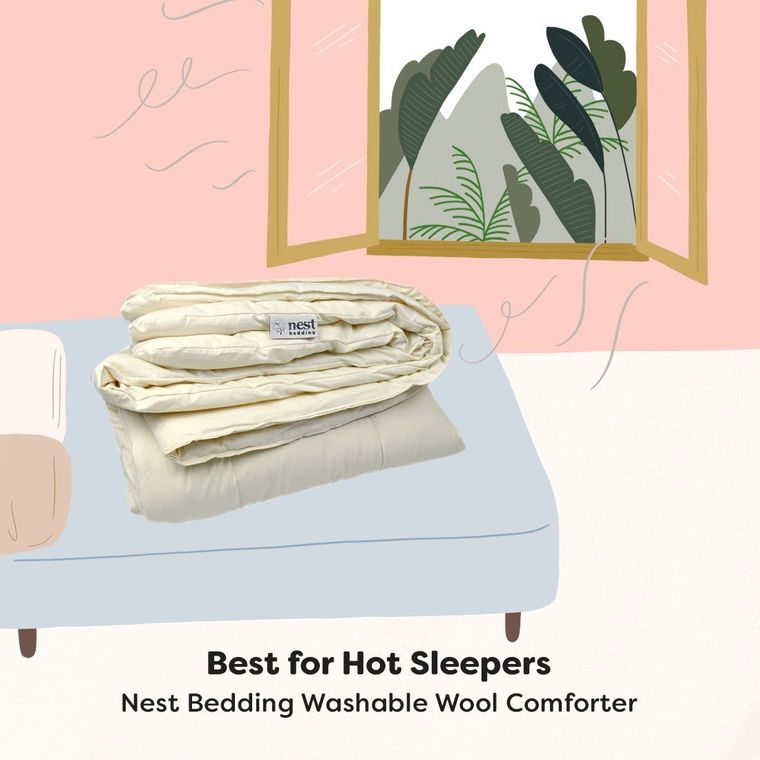 Nest Bedding Washable Wool Comforter