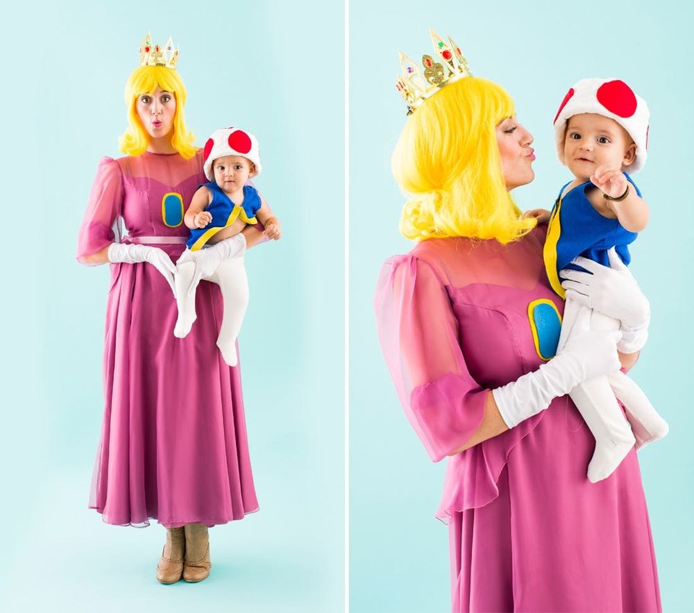 6 Genius DIY Mom and Baby Halloween Costumes - Brit + Co