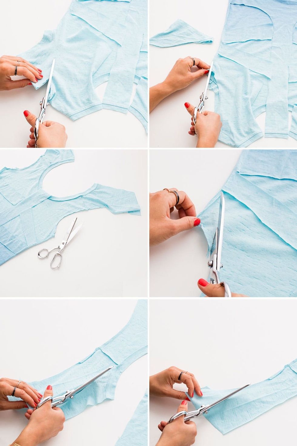 T-Shirt Hack: Give an Old Tee a Hot New Look! - Brit + Co