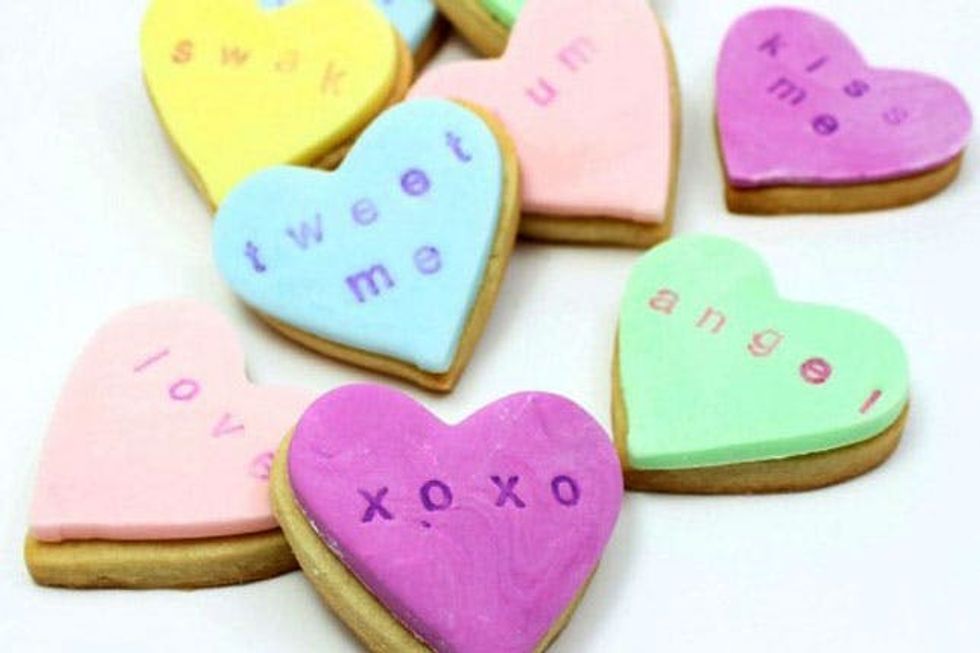 10 Conversation-Worthy Sweets Inspired by Conversation Hearts - Brit + Co