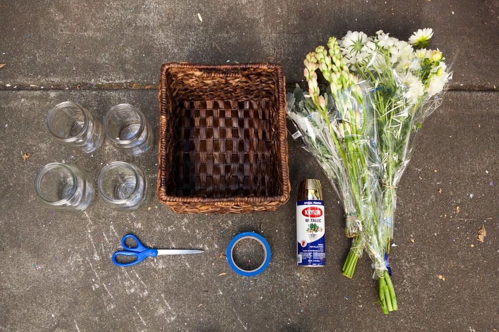 Make This Chic Diy Centerpiece And Organization Tool In One - Brit + Co