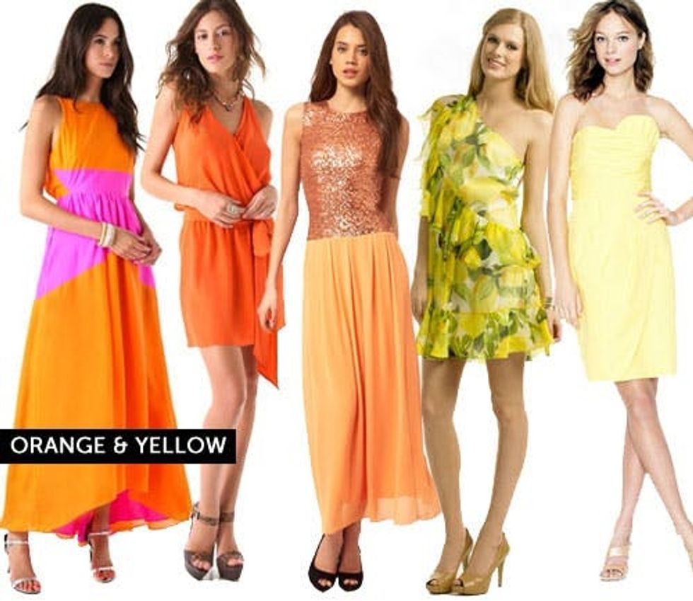 30 Colorful Cocktail Dresses For Summer Brit Co