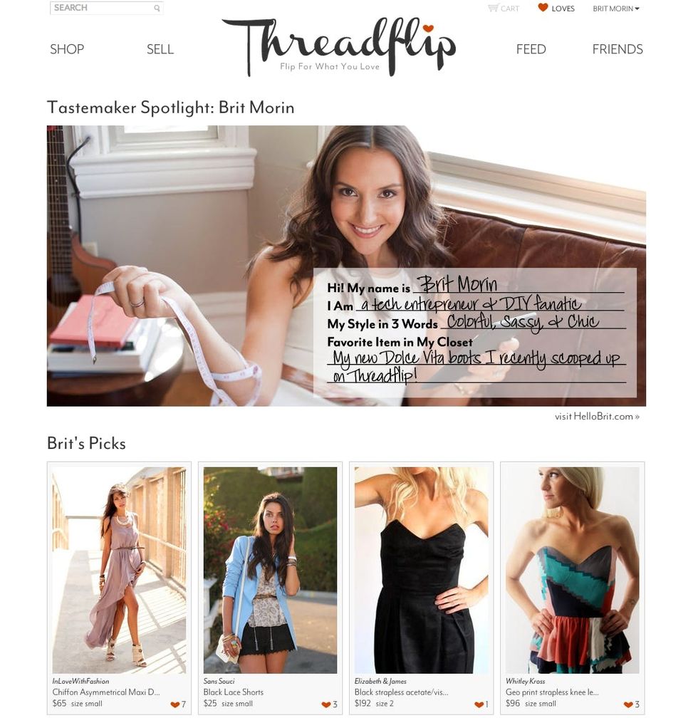 Use Threadflip to Shop Your Friends’ Closets Online - Brit + Co