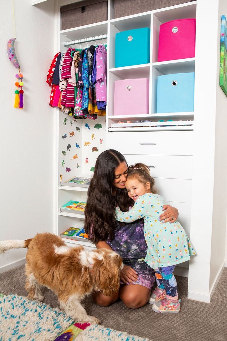 Kiddo Closet Transformation with California Closets