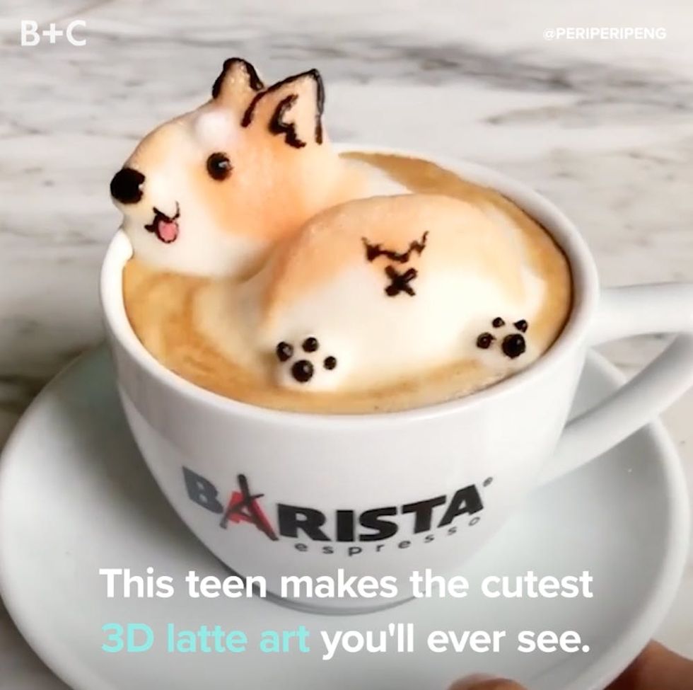 Someone Made the Cutest 3-D Latte Art Pig and It's All You've Ever Wanted