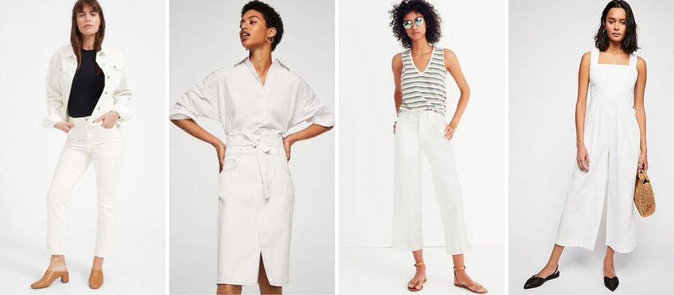 16 *Extra* Special White Denim Styles for Summer - Brit + Co