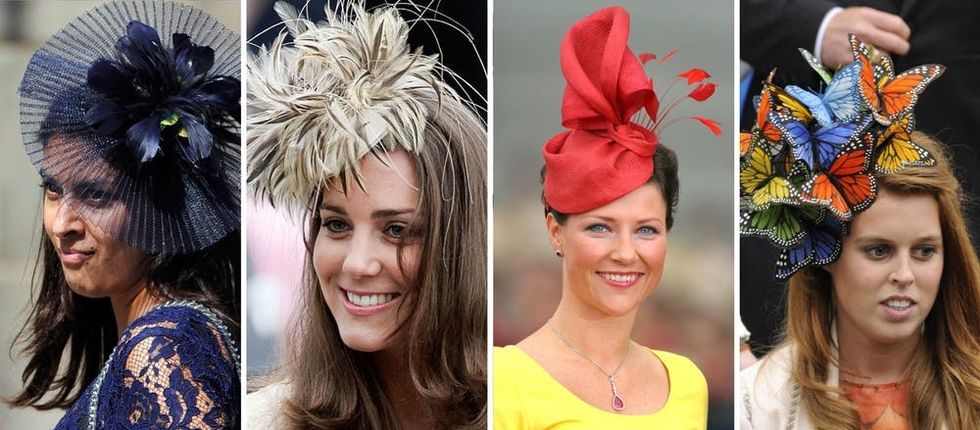 17 of the Wildest Royal Wedding Fascinators of All Time - Brit + Co