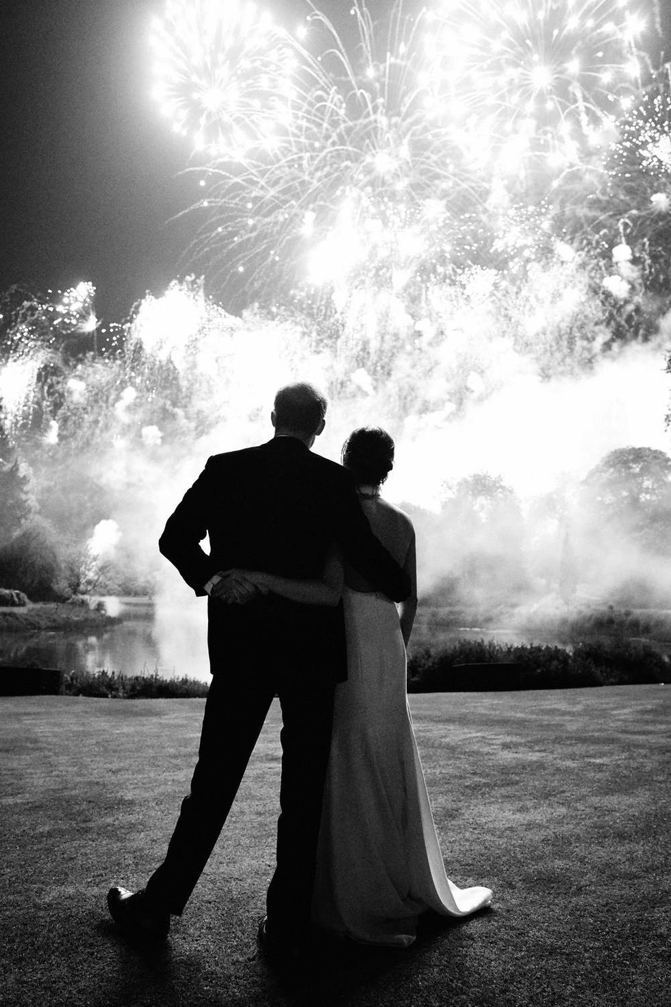 Prince Harry and Meghan Markle Used a Never-Before-Seen Wedding Pic for Their Christmas Card