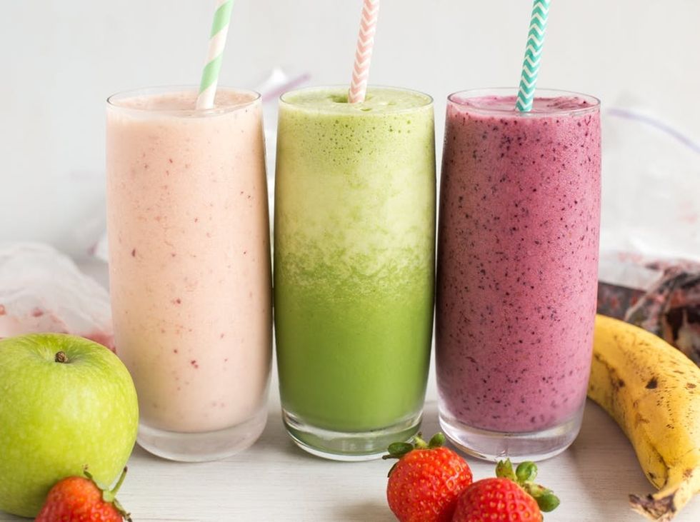 10 Quick Stress-Busting Smoothies - Brit + Co