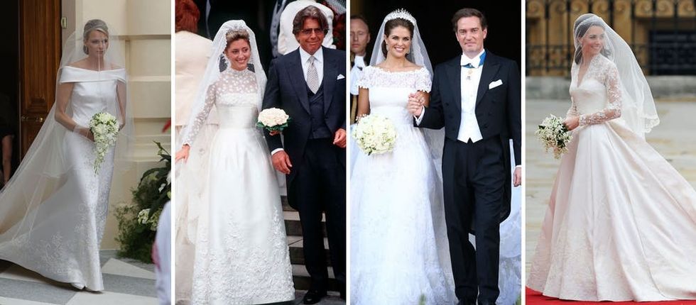 21 of the Most Buzzed-About Royal Wedding Dresses of All Time - Brit + Co