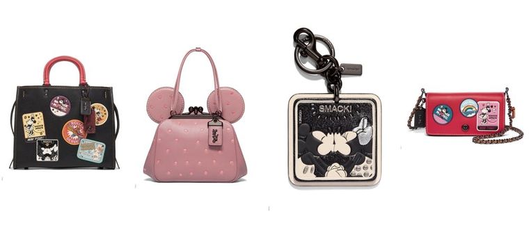 Disney x Coach + Rogue With Minnie Mouse Patches