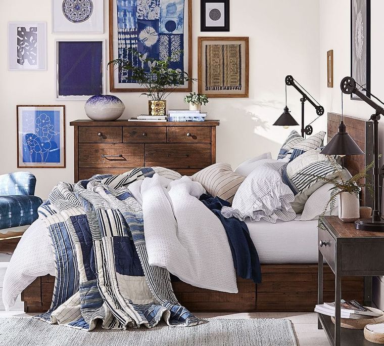 POTTERY BARN BEDROOM LOOKBOOK 