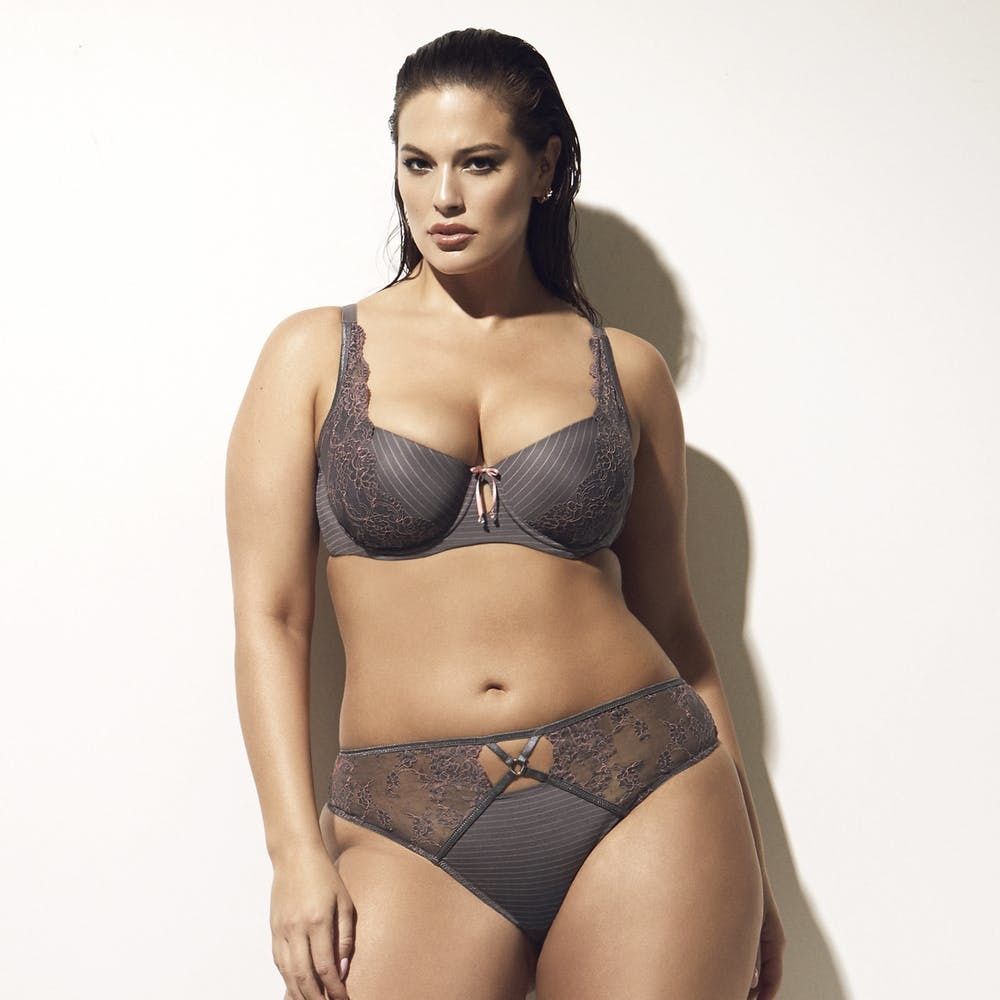 Ashley Graham x Addition ELLE's Latest Lingerie Collection Is Everything  You Need for Valentine's Day