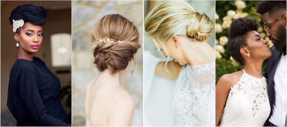 33 Bridal Bun Hairstyle Ideas For Your Wedding Day - Brit + Co