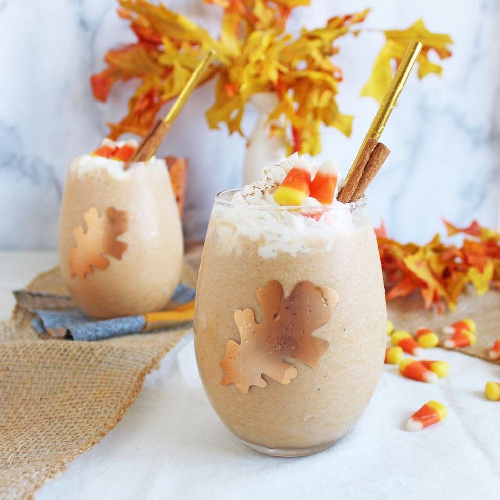 This Boo-zy, Vegan Pumpkin Spice Frappuccino Recipe Will Spook Your Tastebuds