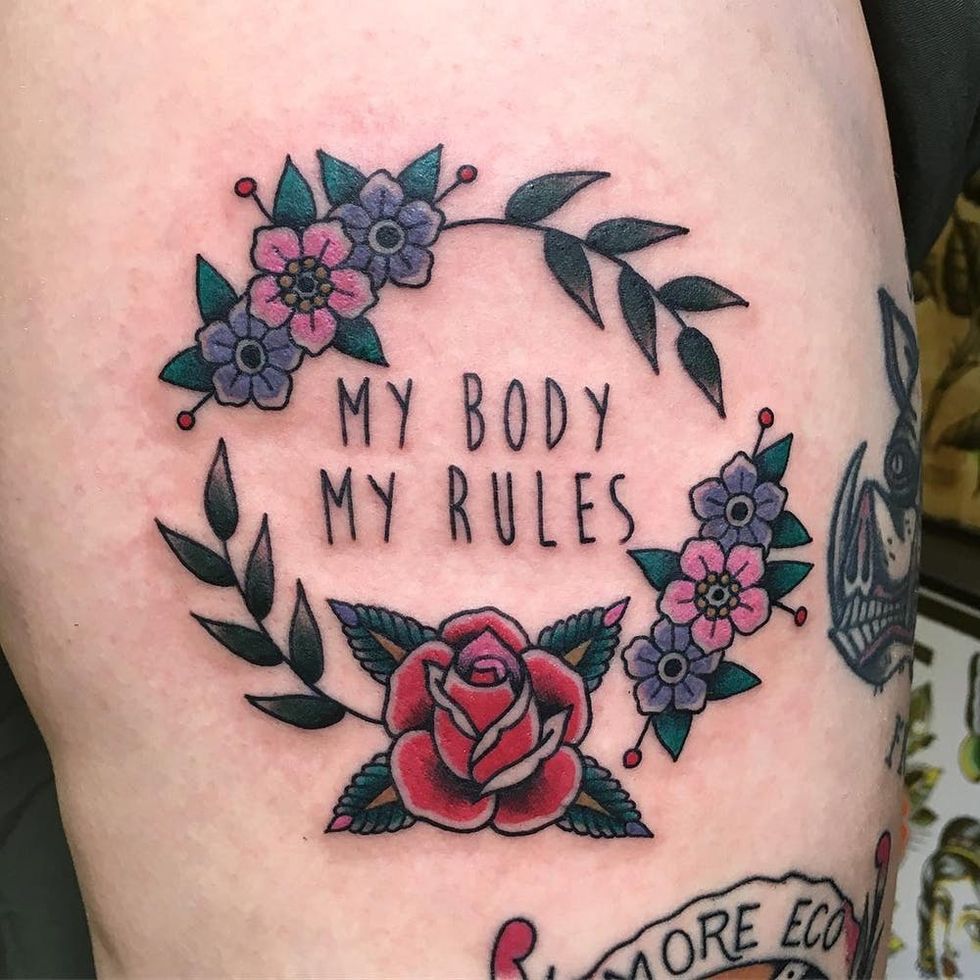 12 Feminist Tattoos That Celebrate Lady Power Brit + Co