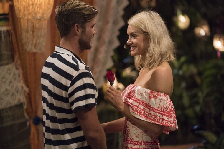 Bachelor's Krystal Nielson Kisses New Man After Chris Randone Split