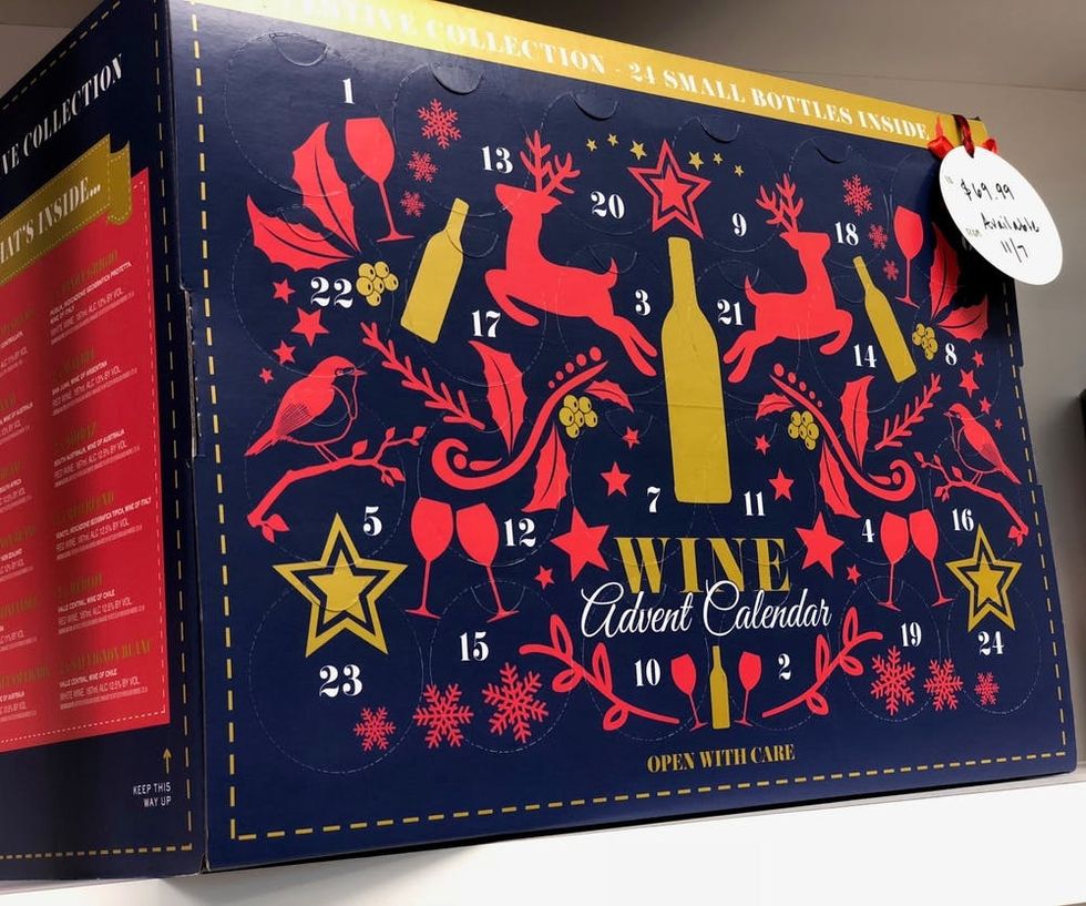 Light Up Holidays Aldi's Wine & Cheese Calendars! Brit + Co