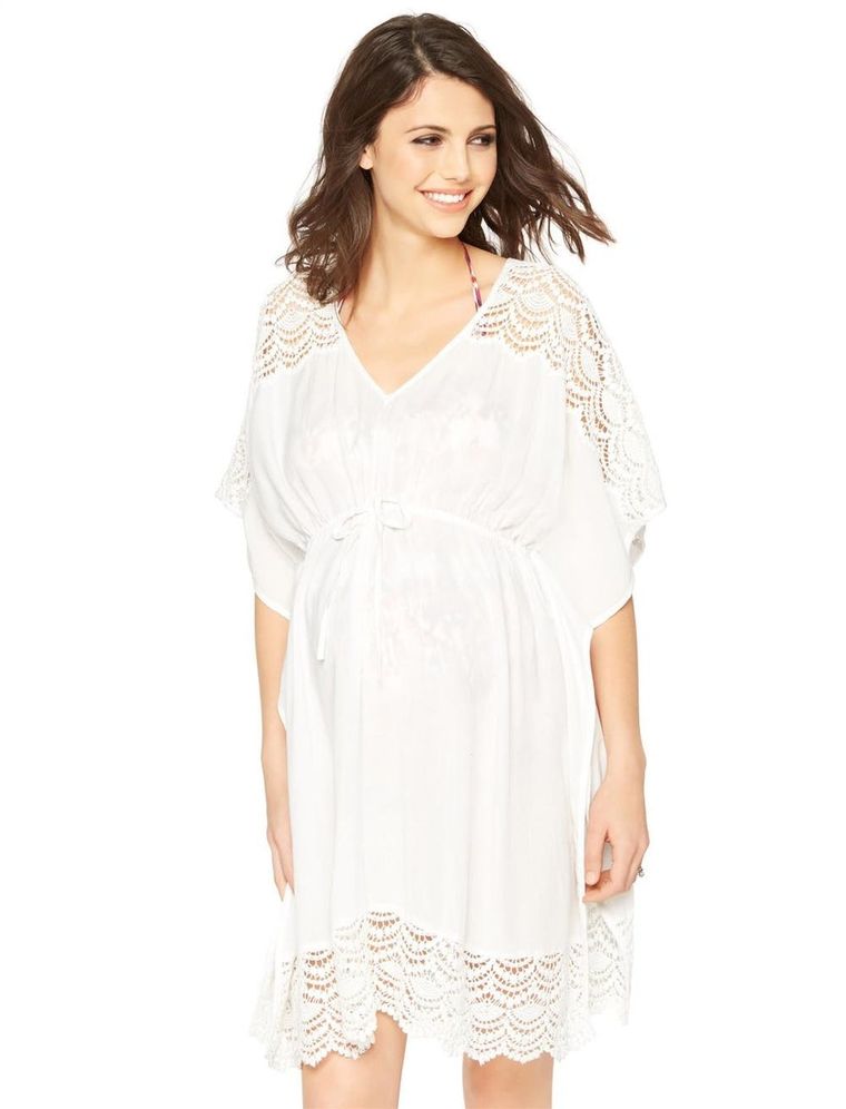 9 Maternity Cover-Ups Perfect for the Beach This Summer - Brit + Co