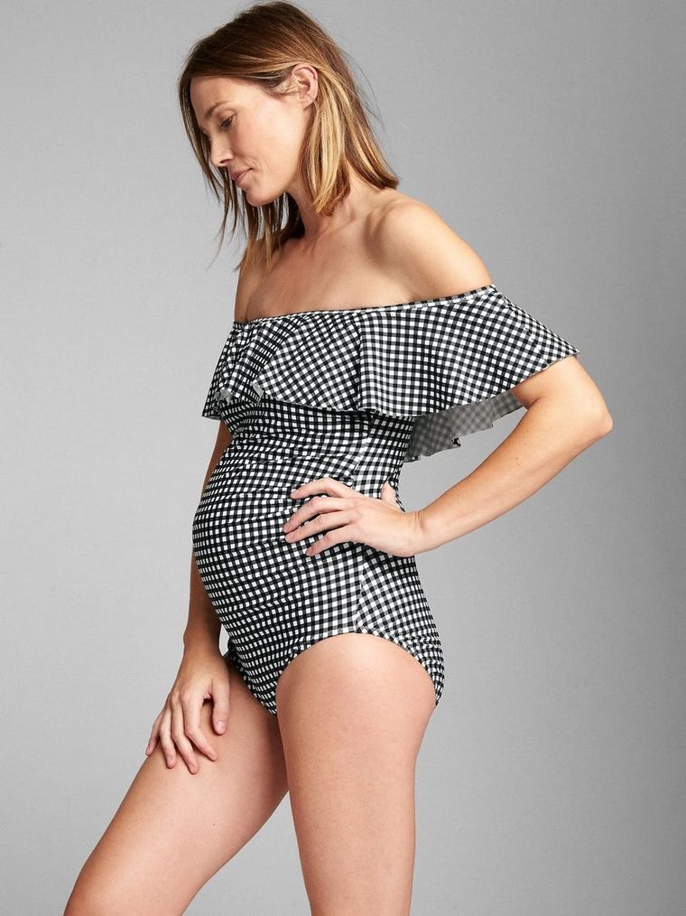 10 Maternity Swimsuits You'd Want to Wear Even if You Weren't Pregnant -  Brit + Co