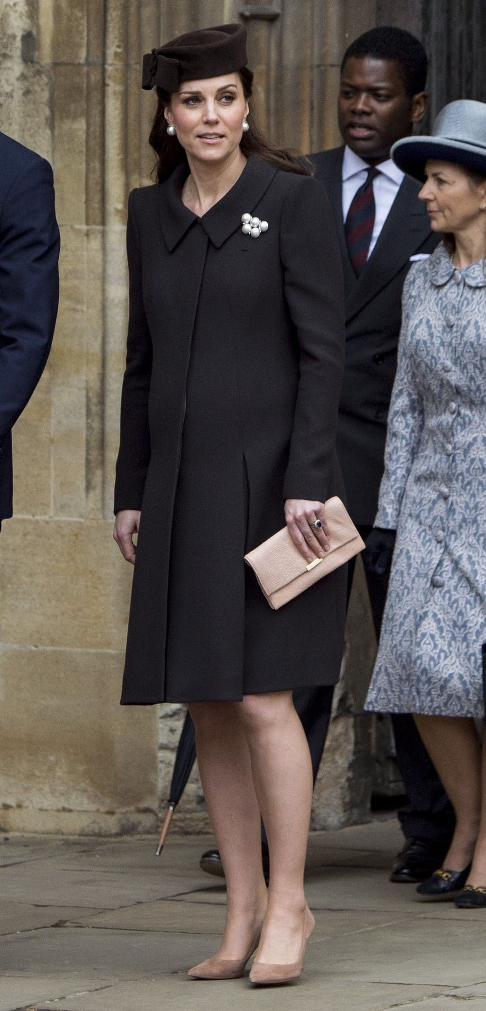 Kate Middleton Makes a Surprise Easter Appearance in Pearls - Brit + Co