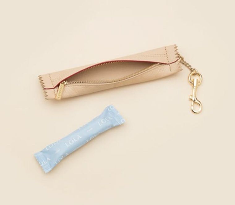 Who would buy Cuyana's femme pouch for tampons?