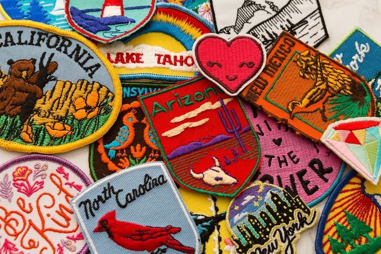 Love Patches Iron on Decorative Patch DIY Embroidery 