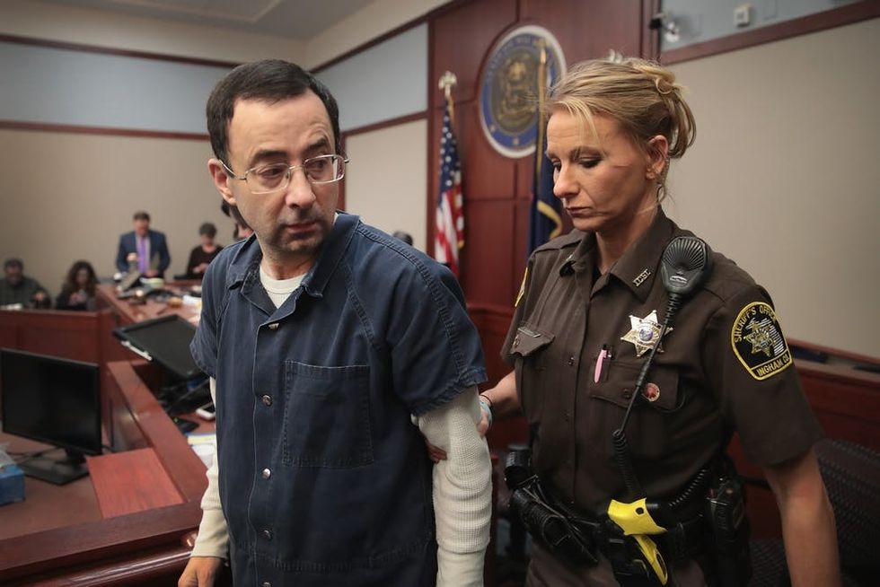 Usa Gymnastics Doctor Larry Nassar Faces Alleged Victims In Court Brit Co