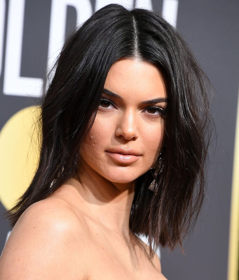 Kendall Jenner’s Response to Her Golden Globes Acne Critics Is Flawless ...