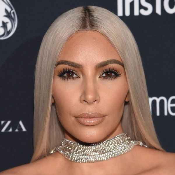 Kim Kardashian Covers Herself in Just Glitter in Latest Instagram Selfie