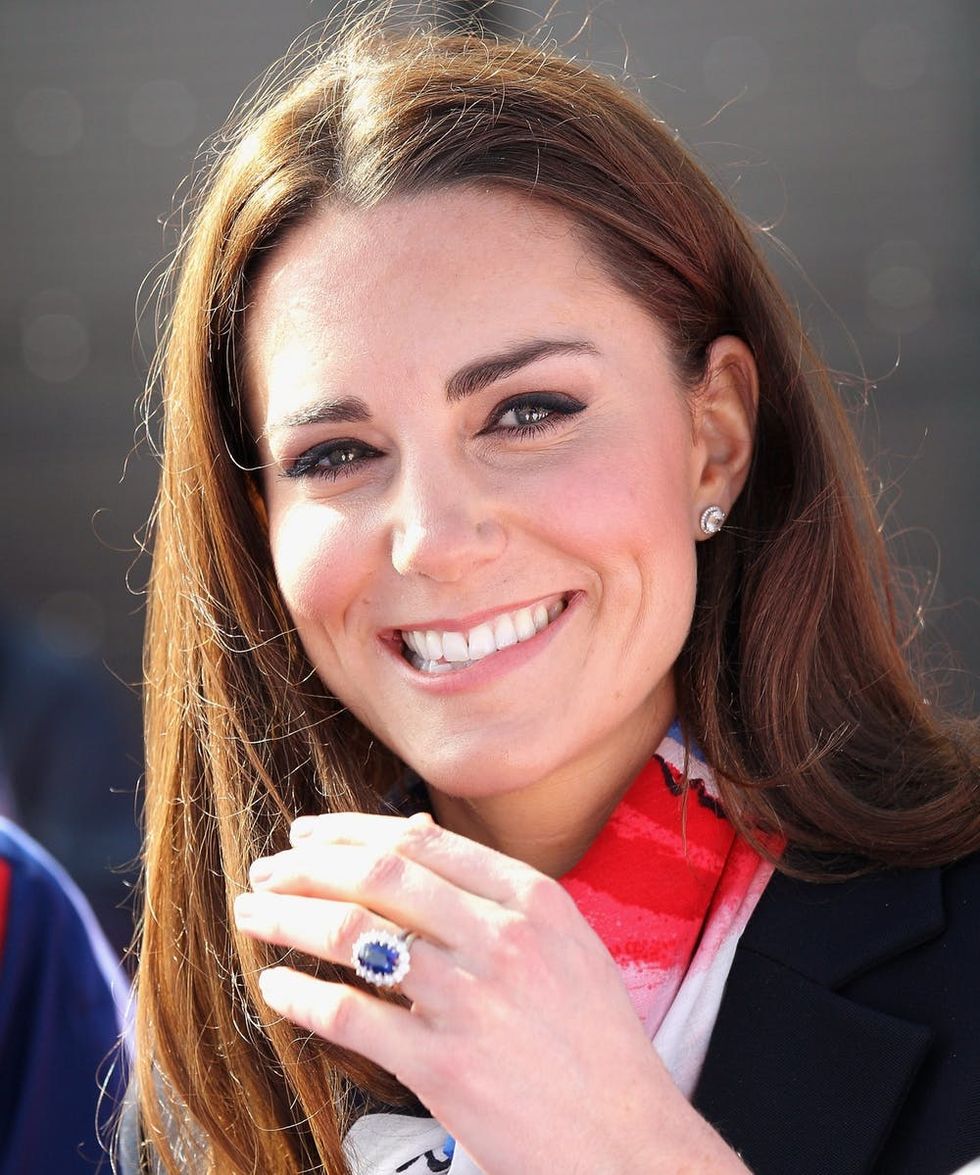 The Real Reason Kate Middleton’s Engagement Ring Is Blue - Brit + Co
