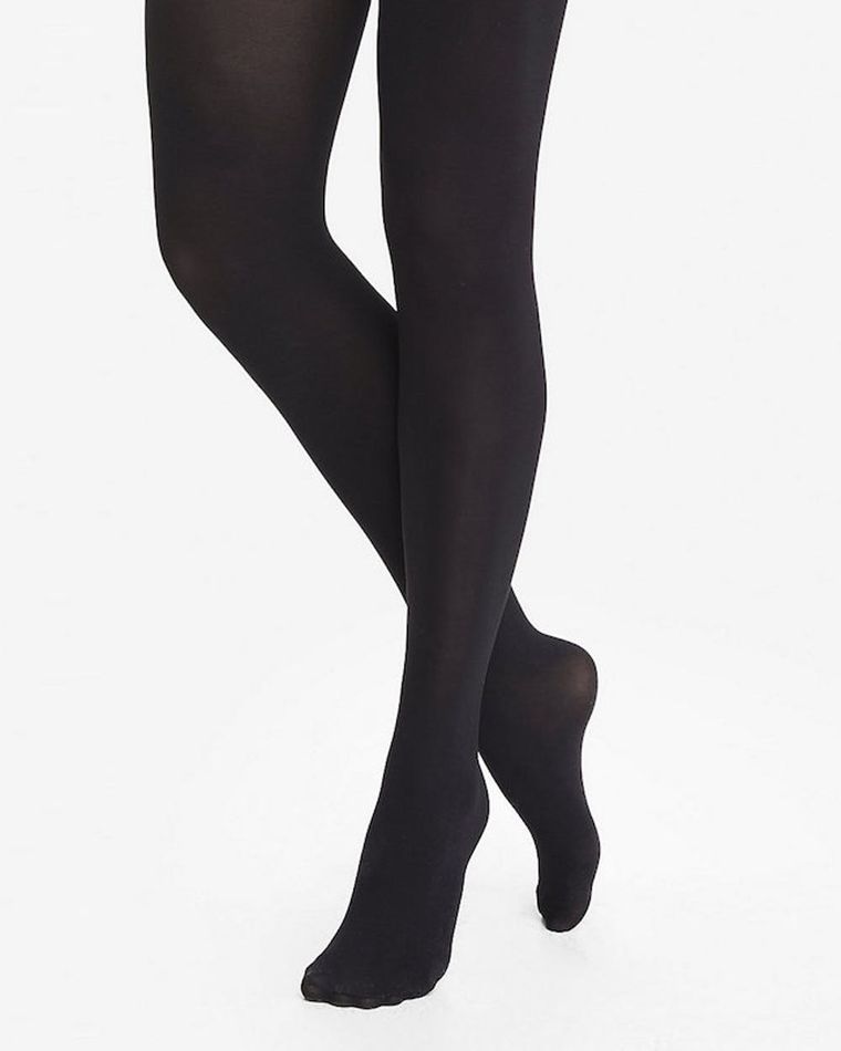 The Best Opaque Black Tights for All of Your Winter Outfits - Brit + Co