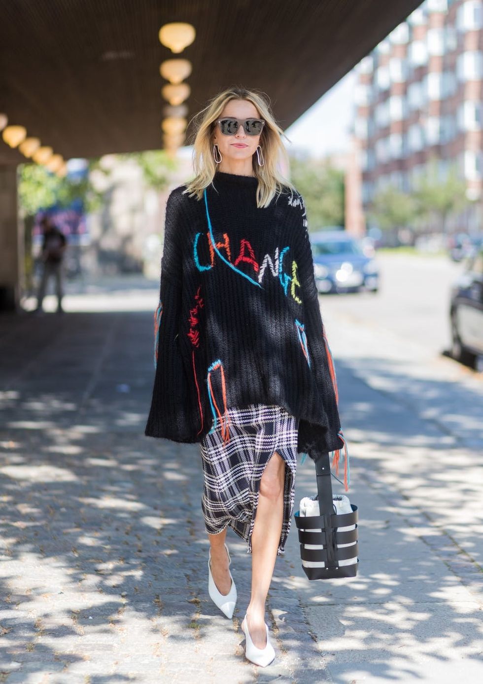 How to Master the Oversized Sweater Trend for Fall - Brit + Co
