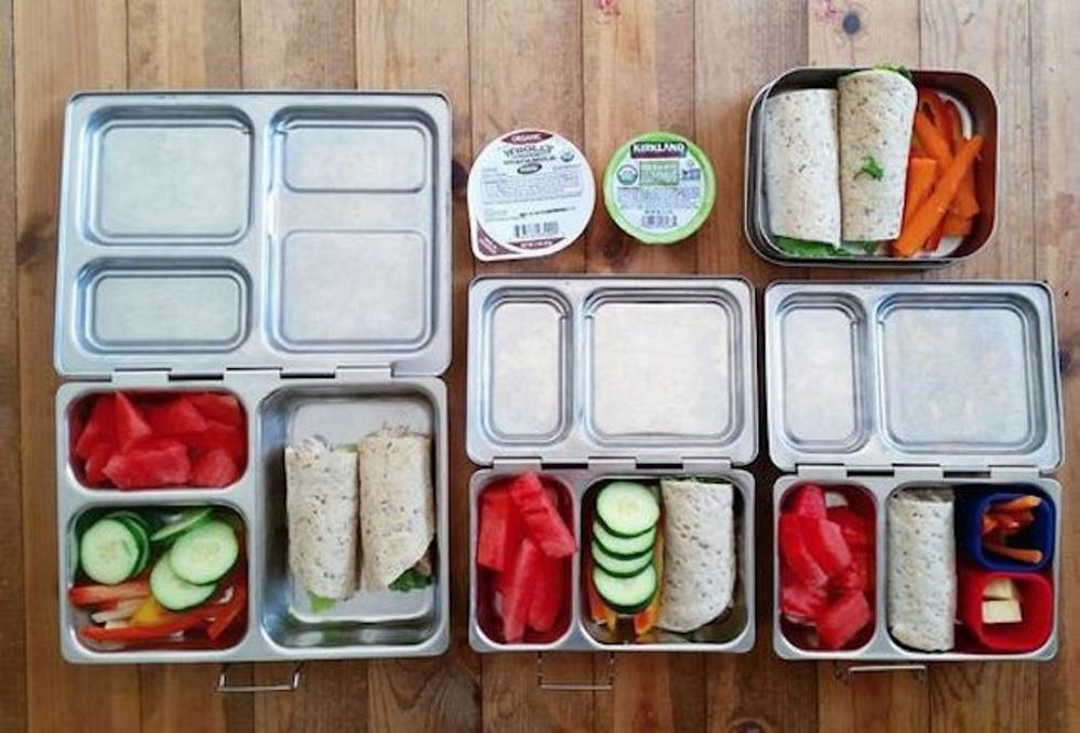 Instagram parents painstakingly pack Bento lunchbox for their children