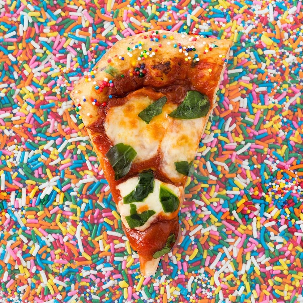 Give Pizza Night a Quirky Twist With a Funfetti Crust - Brit + Co